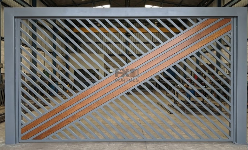 FX-145 - FABRICA DE PORTAO AUTOMATICO NO ABC