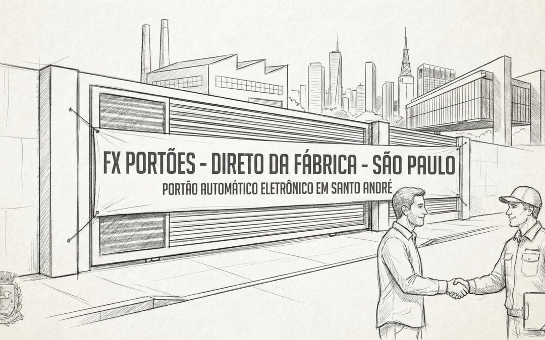 Economia na Capital: Compre Direto do Fabricante seu Portão Automático Novo em São Paulo