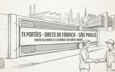 Economia na Capital: Compre Direto do Fabricante seu Portão Automático Novo em São Paulo