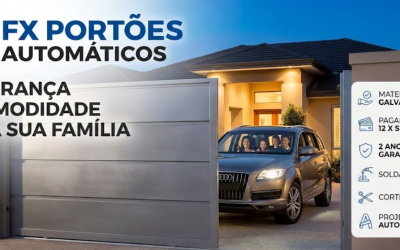 FX Portões: Referência em Portão Automático na Vila Romana