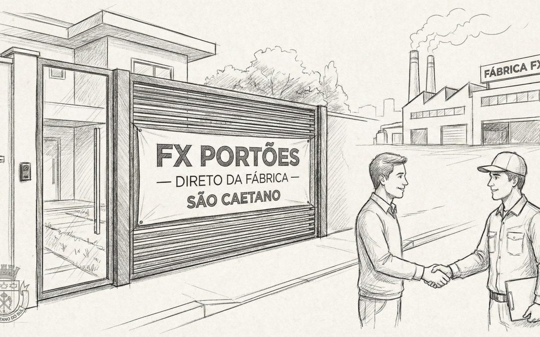 Economia na Capital: Compre Direto do Fabricante seu Portão Automático Novo em São Caetano