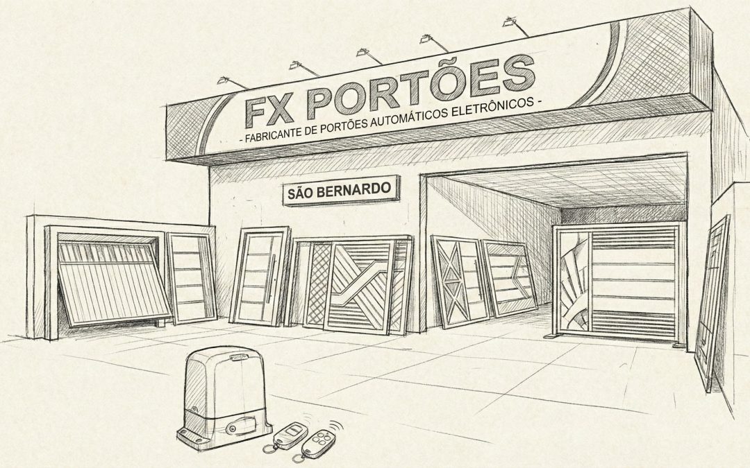 Fabricante de Portões Basculantes em São Bernardo